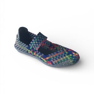 Bernie Mev Women’s Multi Woven Slip-On Comfort Strech lightweight Shoe NWB